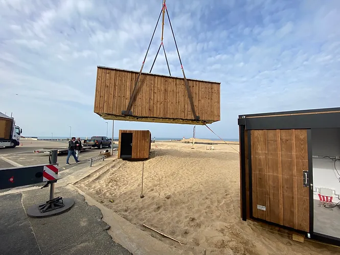 Container isolé pour usage quatre saisons - solution habitat hivernal